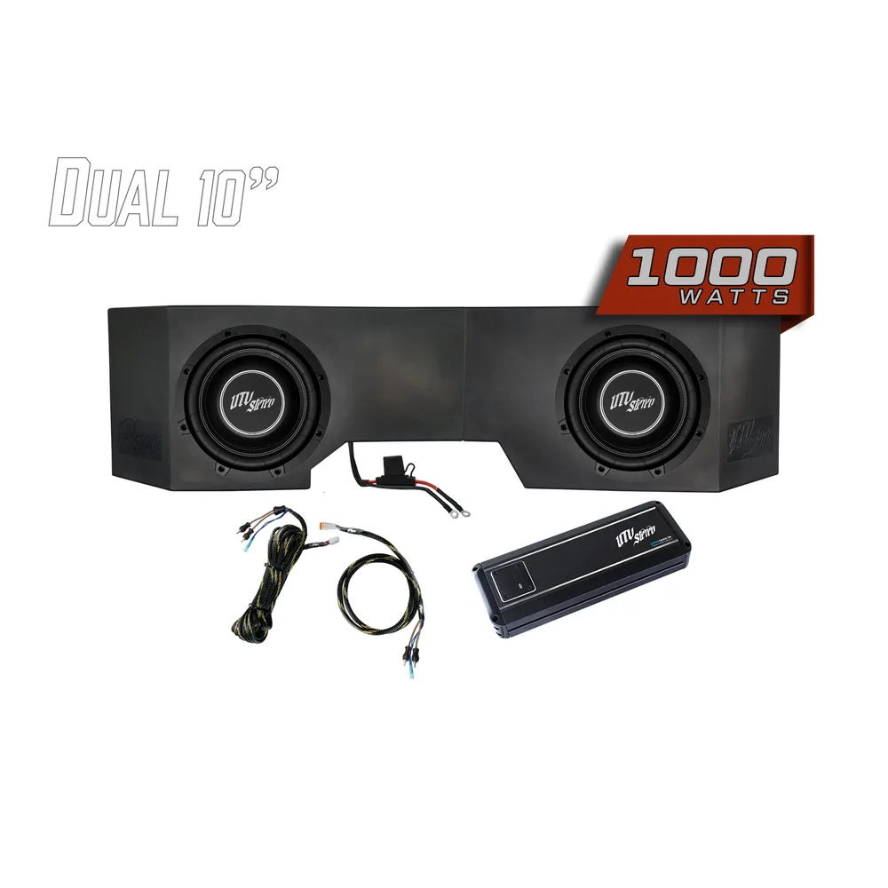 Kit de 2 Subwoofers de 10" y 1000W UTV Stereo — Can-Am Defender HD10 - Semage Group