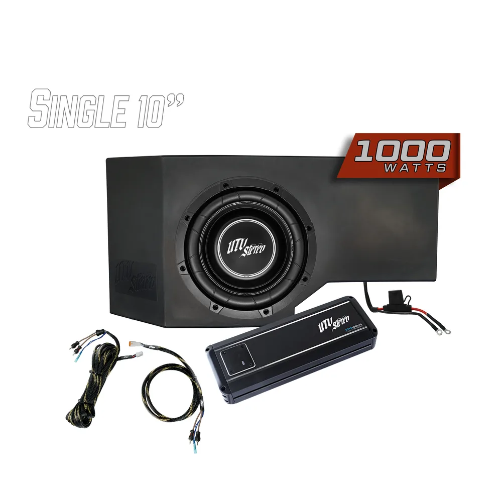 Kit de Subwoofer de 10" y 1000W UTV Stereo — Can-Am Defender HD10 - Semage Group