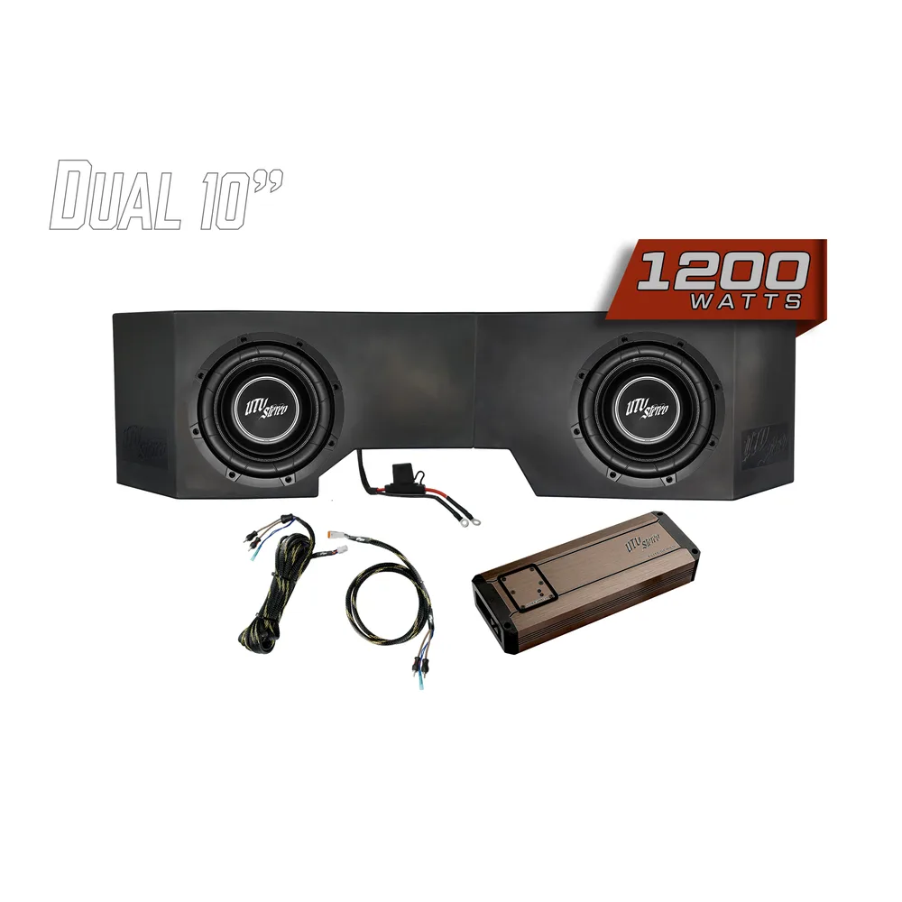 Kit de 2 Subwoofers de 10" y 1200W UTV Stereo — Can-Am Defender HD10 - Semage Group