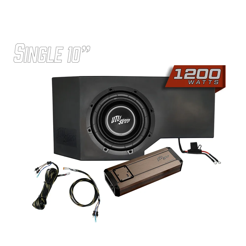Kit de Subwoofer de 10" y 1200W UTV Stereo — Can-Am Defender HD10 - Semage Group