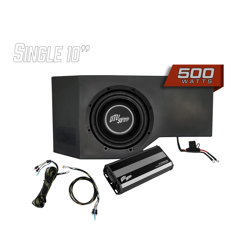 Kit de Subwoofer de 10" y 500W UTV Stereo — Can-Am Defender HD10 - Semage Group