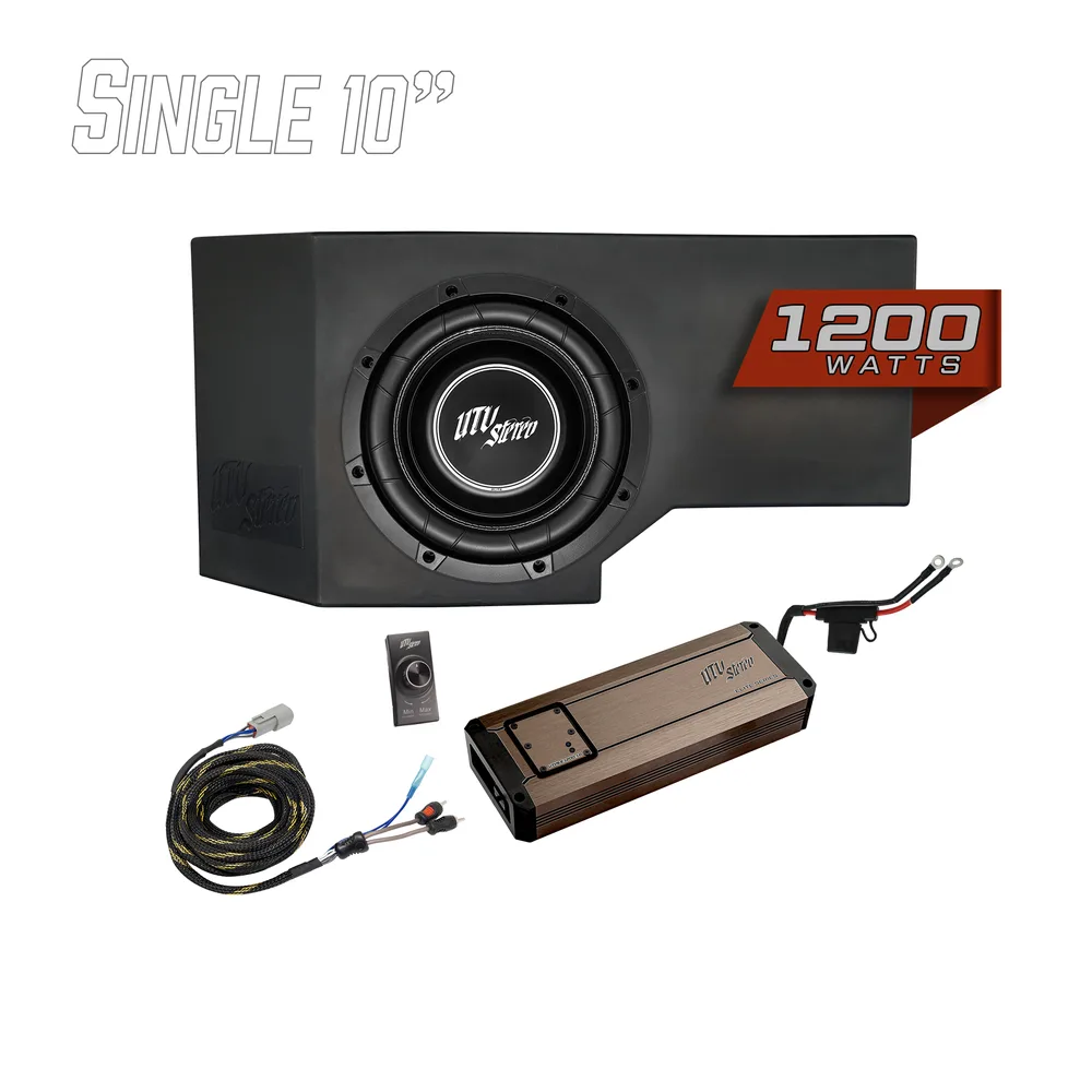 Kit de Subwoofer de 10" y 1200W UTV Stereo — Can-Am Defender HD11 - Semage Group