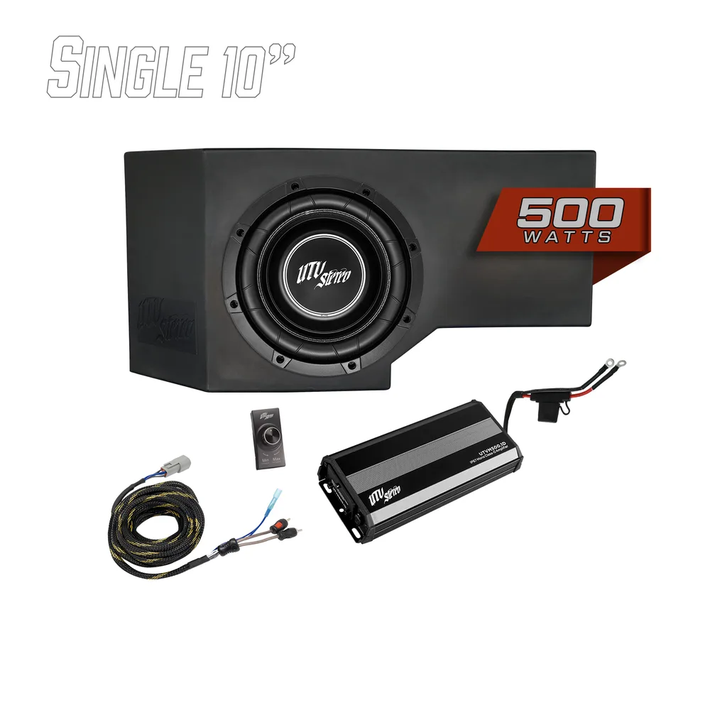 Kit de Subwoofer de 10" y 500W UTV Stereo — Can-Am Defender HD11 - Semage Group
