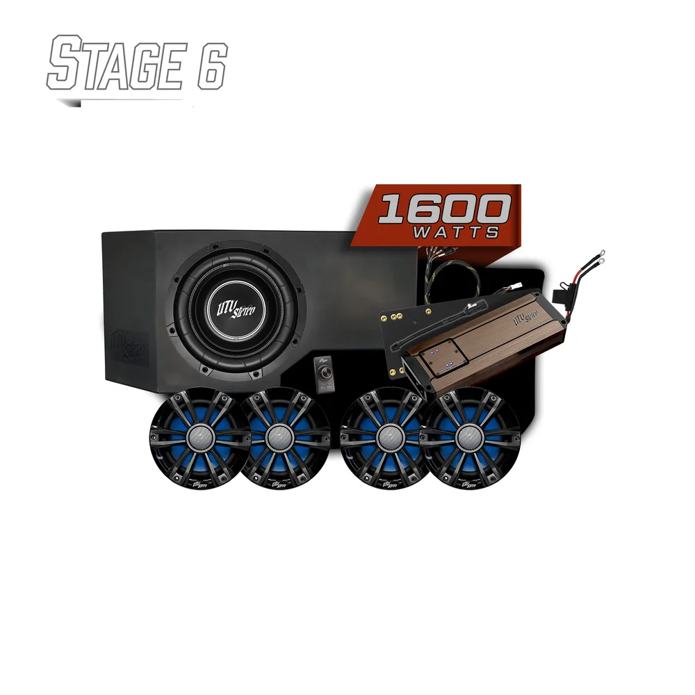 Kit de Audio Stage 6 BRP GO! UTV Stereo — Can-Am Defender HD11 - Semage Group