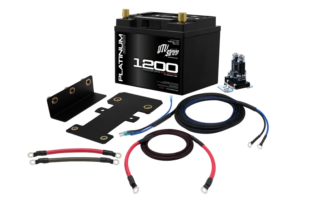 Kit de Segunda Batería UTV Stereo — Kawasaki Teryx H2 - Semage Group