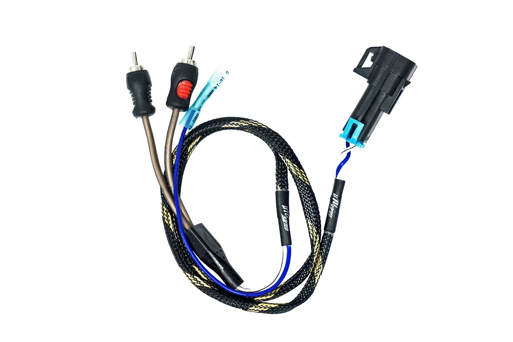 Arnés de Salida RCA para Subwoofer con Control Remoto Ride Command UTV Stereo — Polaris RZR Pro Series 2020-2026 - Semage Group