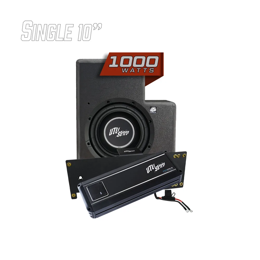 Kit de Mejora de Subwoofer Trasero Signature (solo modelos de 4 plazas) UTV Stereo — Polaris RZR Pro Series 2020-2026 - Semage Group