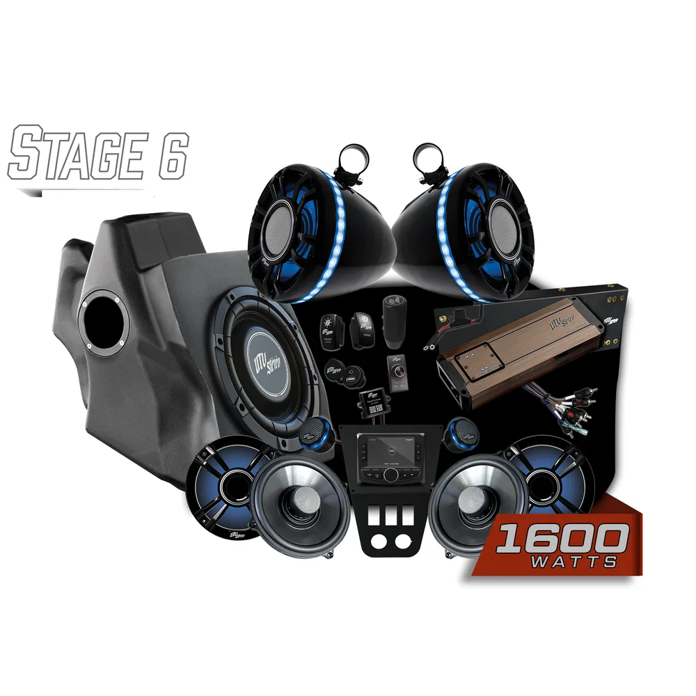 Kit de Audio Stage 6 Elite UTV Stereo — Polaris RZR Pro Series 2020-2024 - Semage Group
