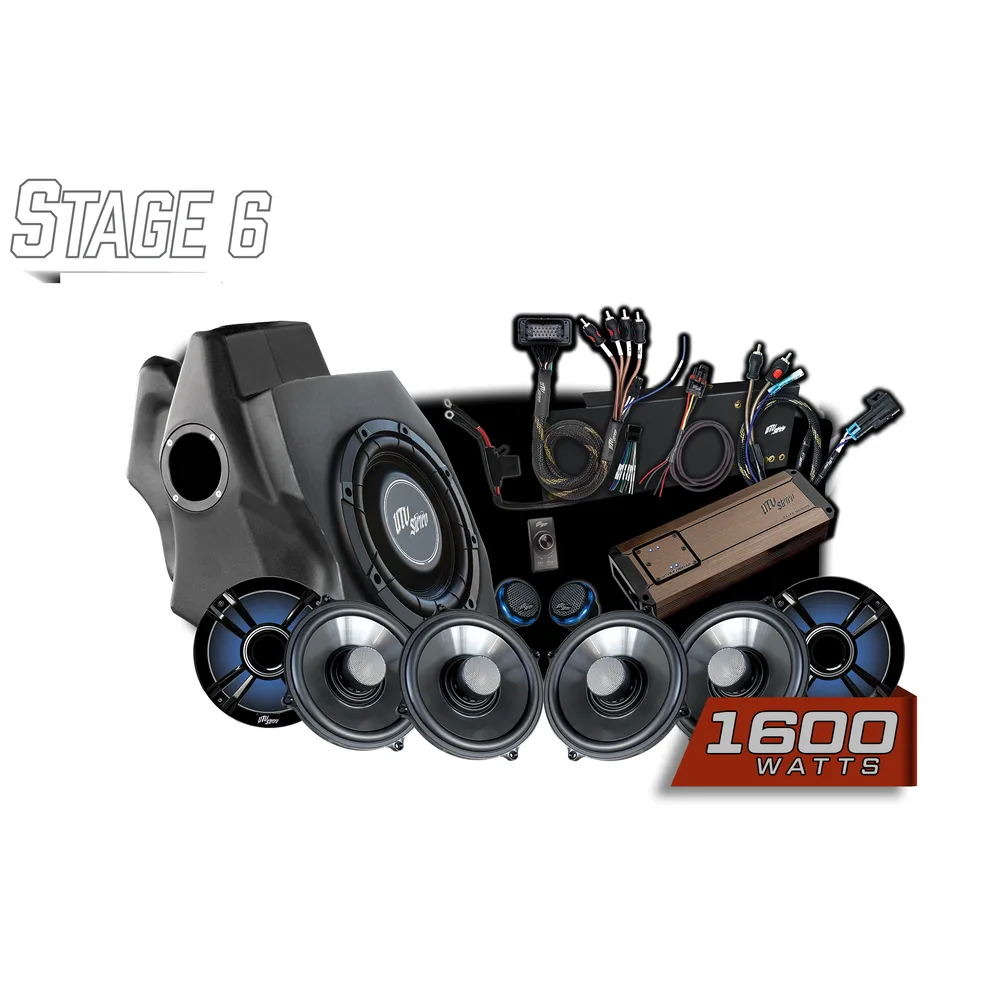 Kit de Audio Stage 6 Ride Command UTV Stereo — Polaris RZR Pro Series 2020-2024 - Semage Group