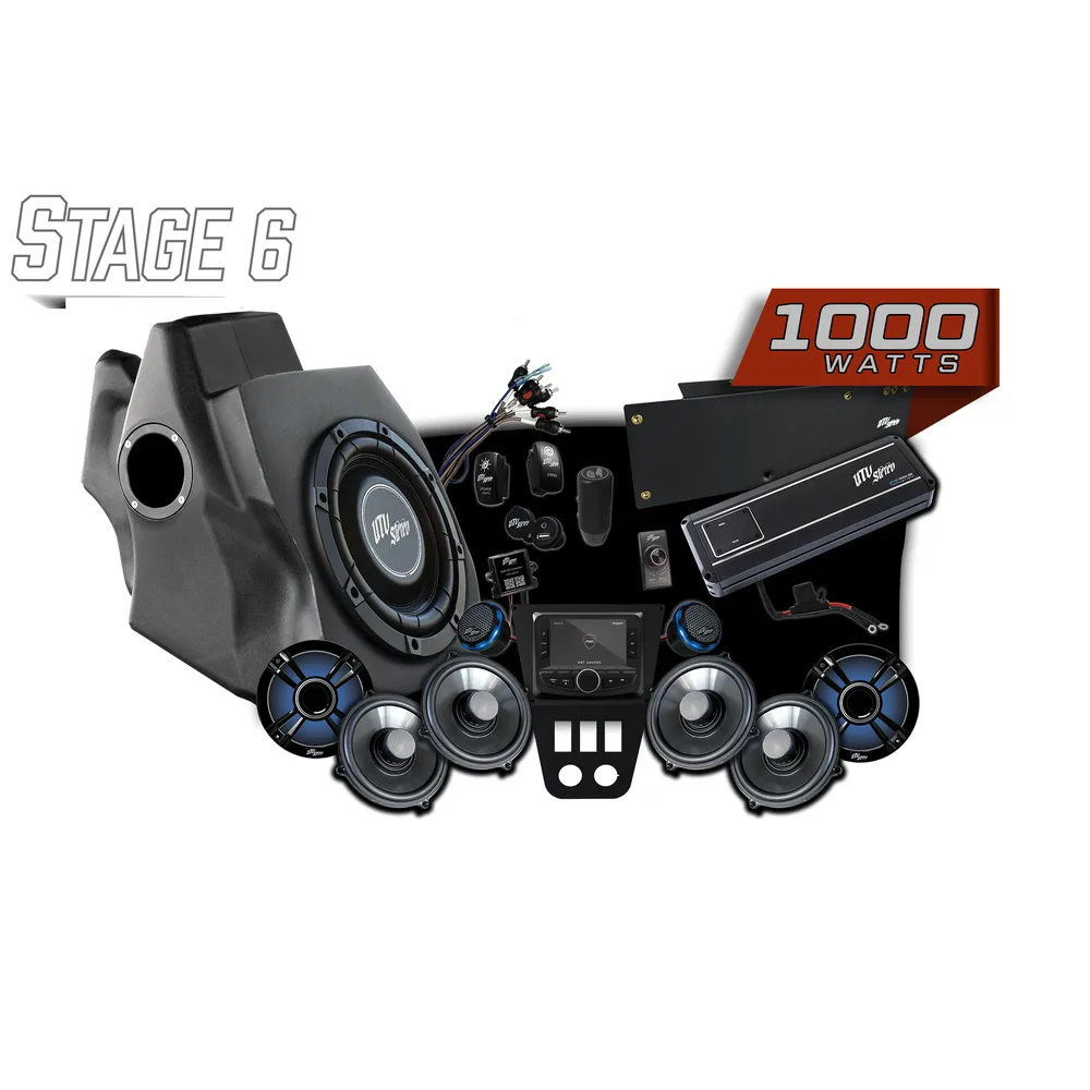 Kit de Audio Stage 6 Signature UTV Stereo — Polaris RZR Pro Series 2020-2024 - Semage Group