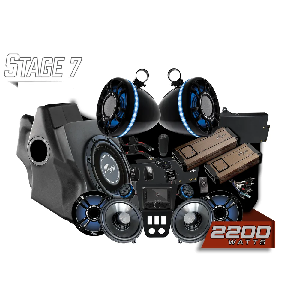 Kit de Audio Stage 7 Elite UTV Stereo — Polaris RZR Pro Series 2020-2024 - Semage Group