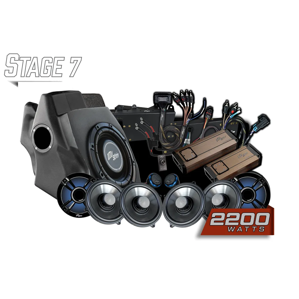 Kit de Audio Stage 7 Ride Command UTV Stereo — Polaris RZR Pro Series 2020-2024 - Semage Group