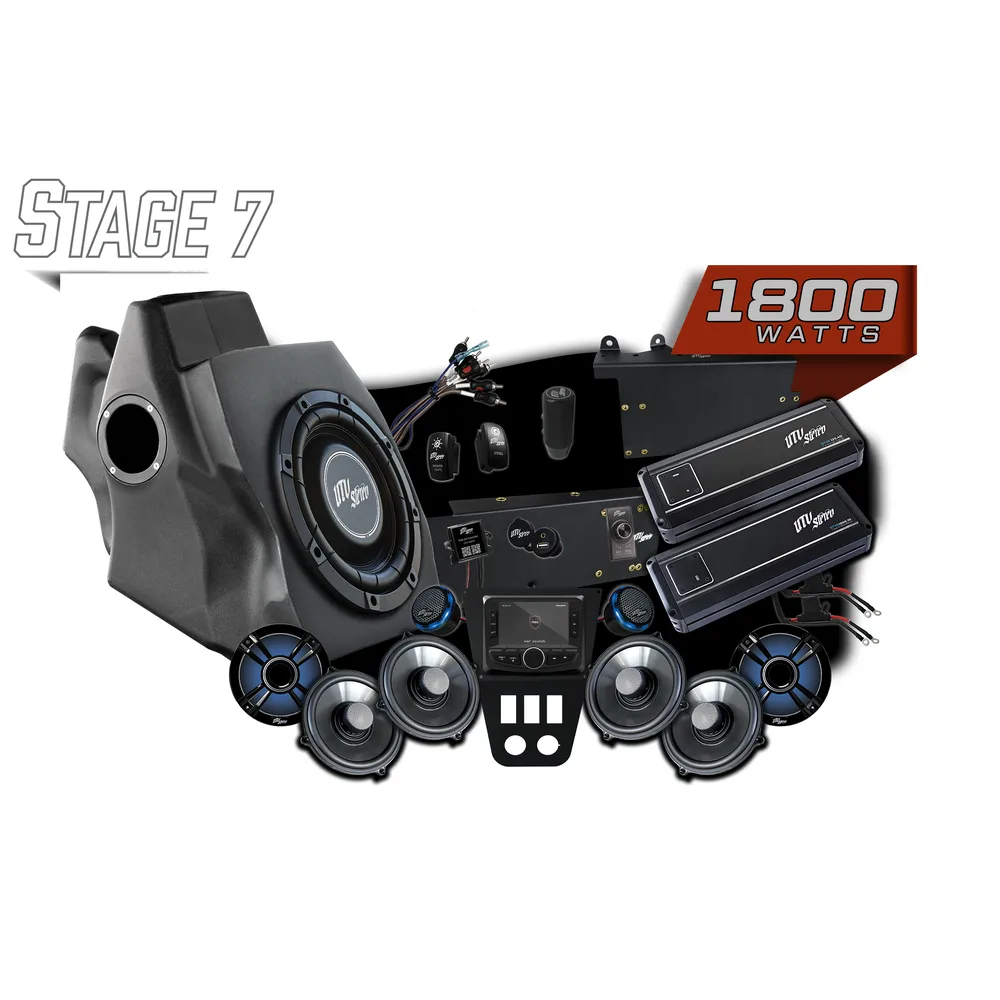 Kit de Audio Stage 7 Signature UTV Stereo — Polaris RZR Pro Series 2020-2024 - Semage Group