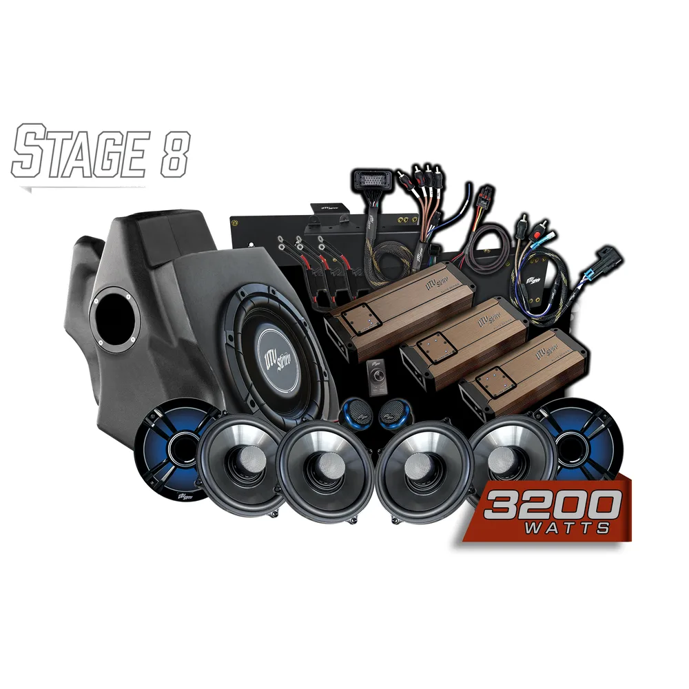 Kit de Audio Stage 8 Ride Command UTV Stereo — Polaris RZR Pro Series 2020-2024 - Semage Group