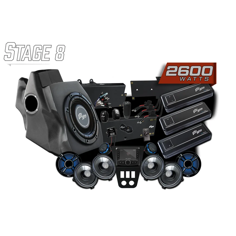 Kit de Audio Stage 8 Signature UTV Stereo — Polaris RZR Pro Series 2020-2024 - Semage Group