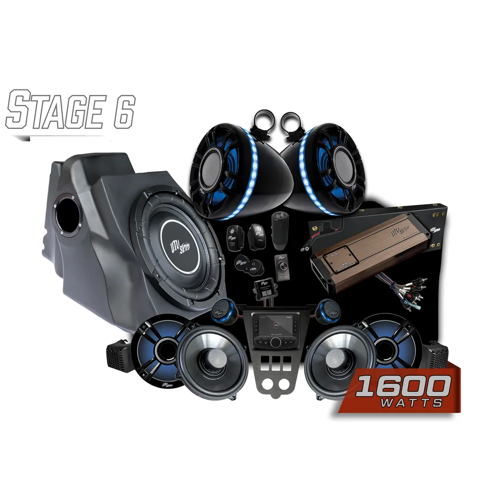 Kit de Audio Stage 6 Elite UTV Stereo — Polaris RZR Pro Series 2025-2026 - Semage Group