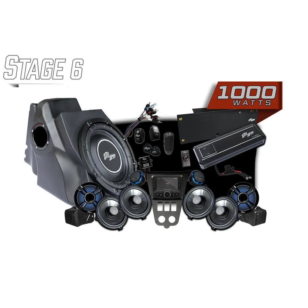 Kit de Audio Stage 6 Signature UTV Stereo — Polaris RZR Pro Series 2025-2026 - Semage Group