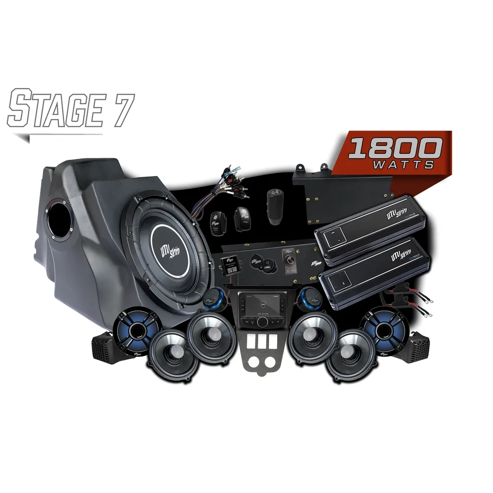 Kit de Audio Stage 7 Signature UTV Stereo — Polaris RZR Pro Series 2025-2026 - Semage Group