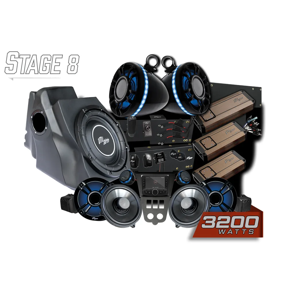 Kit de Audio Stage 8 Elite UTV Stereo — Polaris RZR Pro Series 2025-2026 - Semage Group