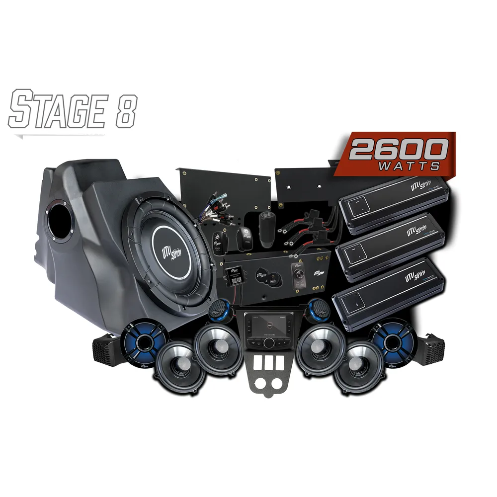 Kit de Audio Stage 8 Signature UTV Stereo — Polaris RZR Pro Series 2025-2026 - Semage Group