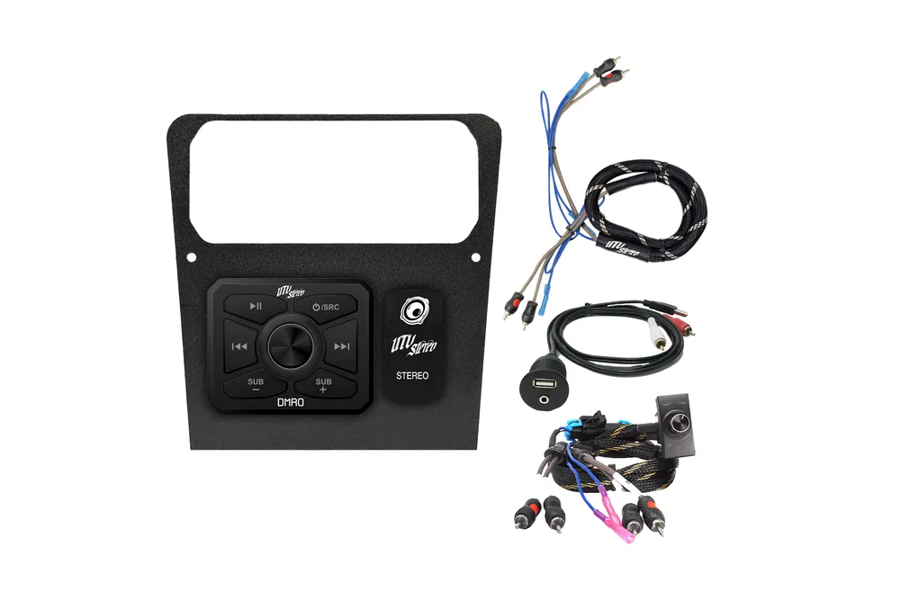 Kit de Soporte de Radio con Perilla de Bajos UTV Stereo — Can-Am Maverick R - Semage Group