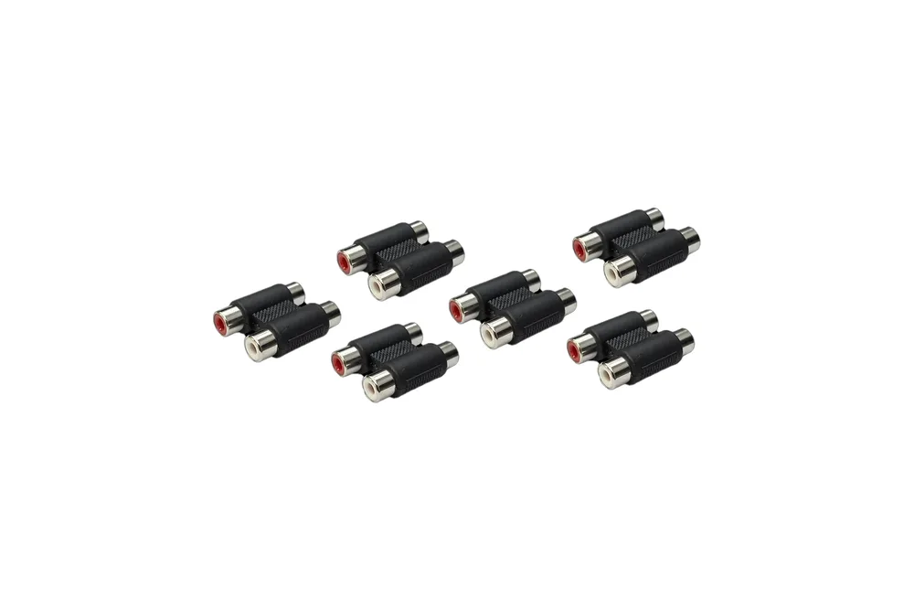 Conectores RCA Hembra Barril (paquete de 6) UTV Stereo - Semage Group