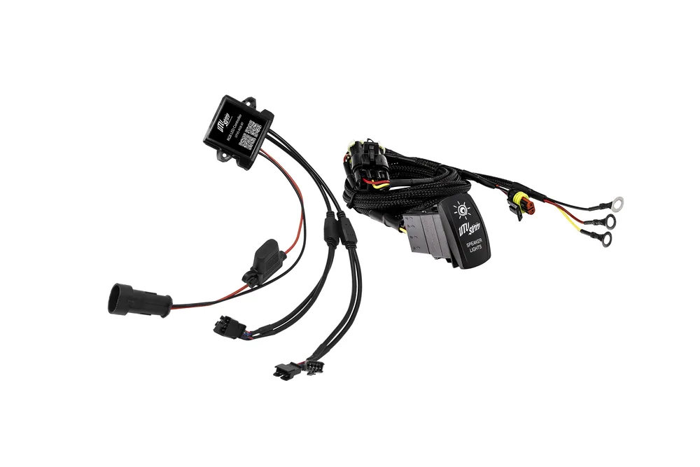Kit Controlador LED RGB Bluetooth UTV Stereo - Semage Group