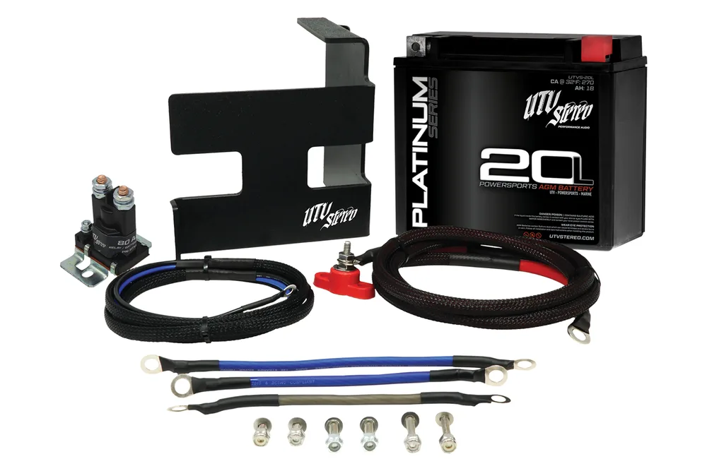 Kit de Segunda Batería UTV Stereo — Can-Am Maverick X3 - Semage Group