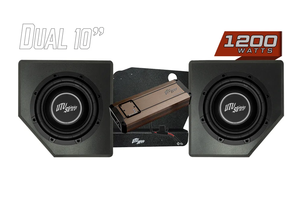 Mejora de Subwoofer Trasero Elite UTV Stereo — Can-Am Maverick X3 - Semage Group