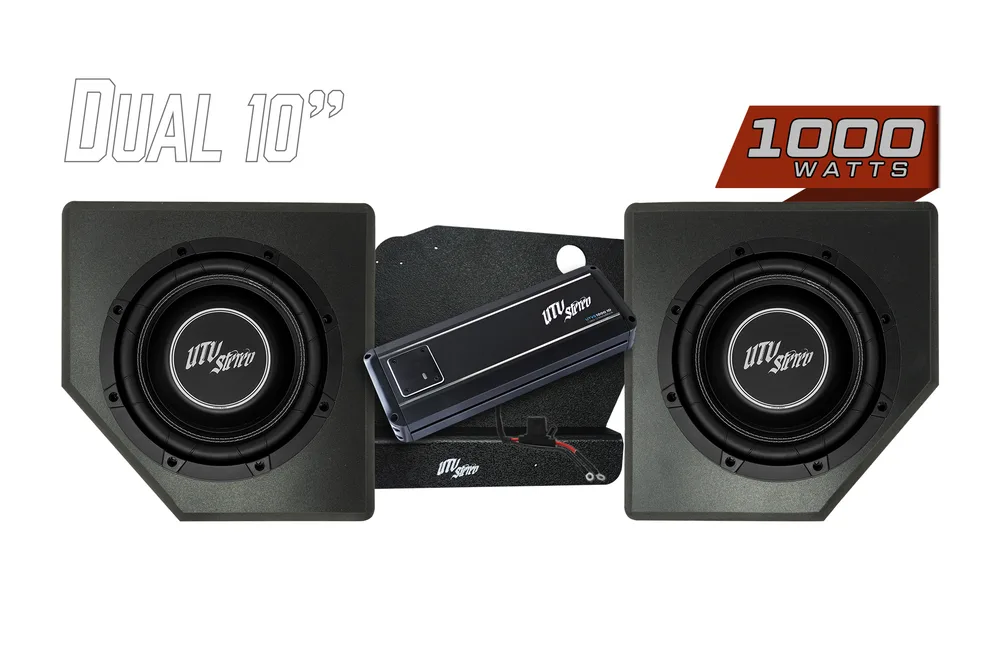 Mejora de Subwoofer Trasero Signature UTV Stereo — Can-Am Maverick X3 - Semage Group