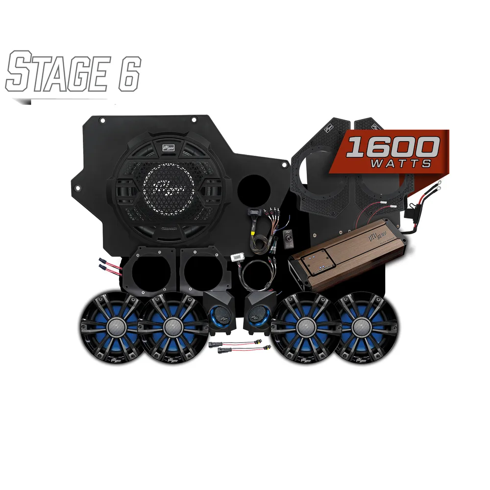 Kit de Audio Stage 6 Ride Command UTV Stereo — Polaris Xpedition - Semage Group
