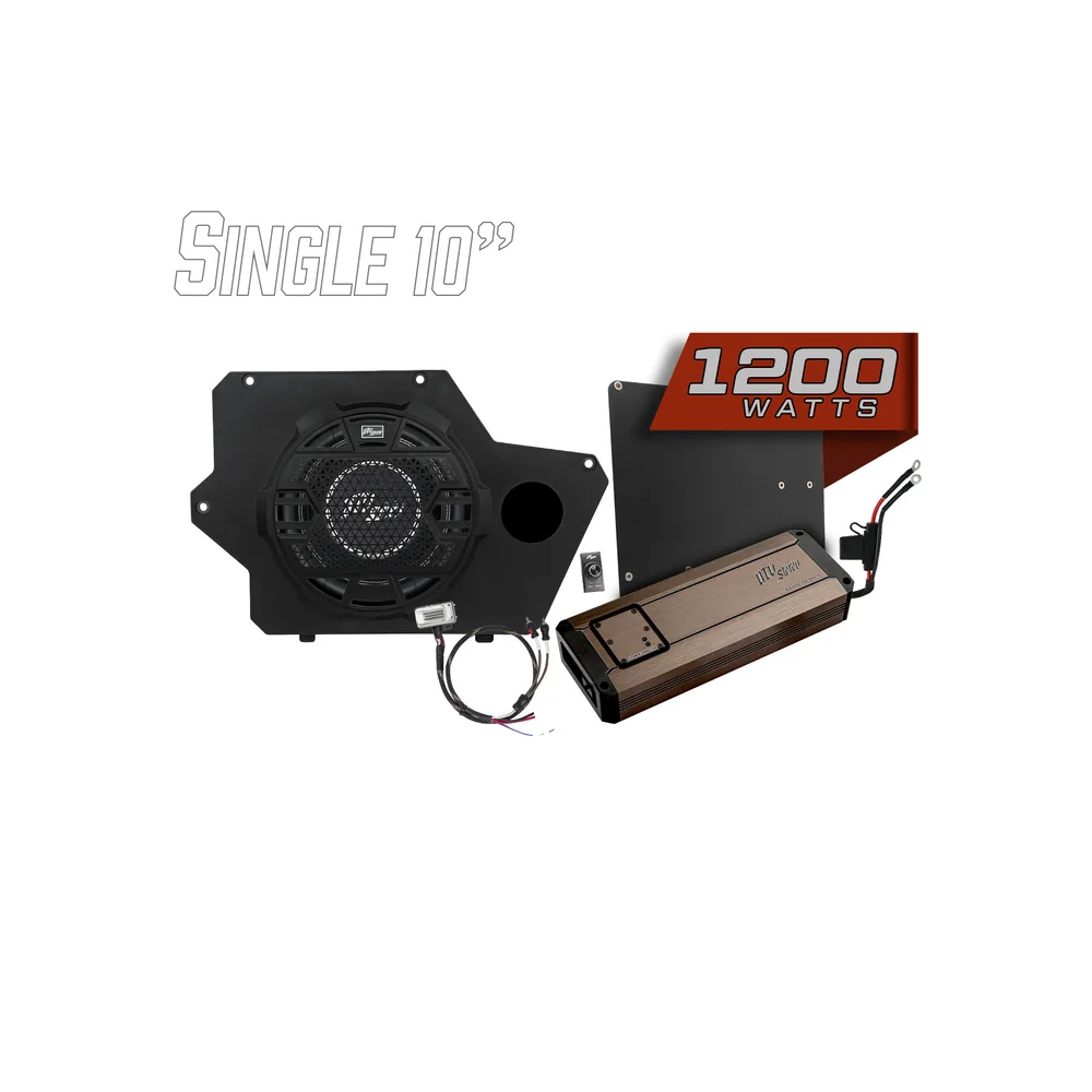 Kit de Subwoofer de 10" y 1200W UTV Stereo — Polaris Xpedition - Semage Group