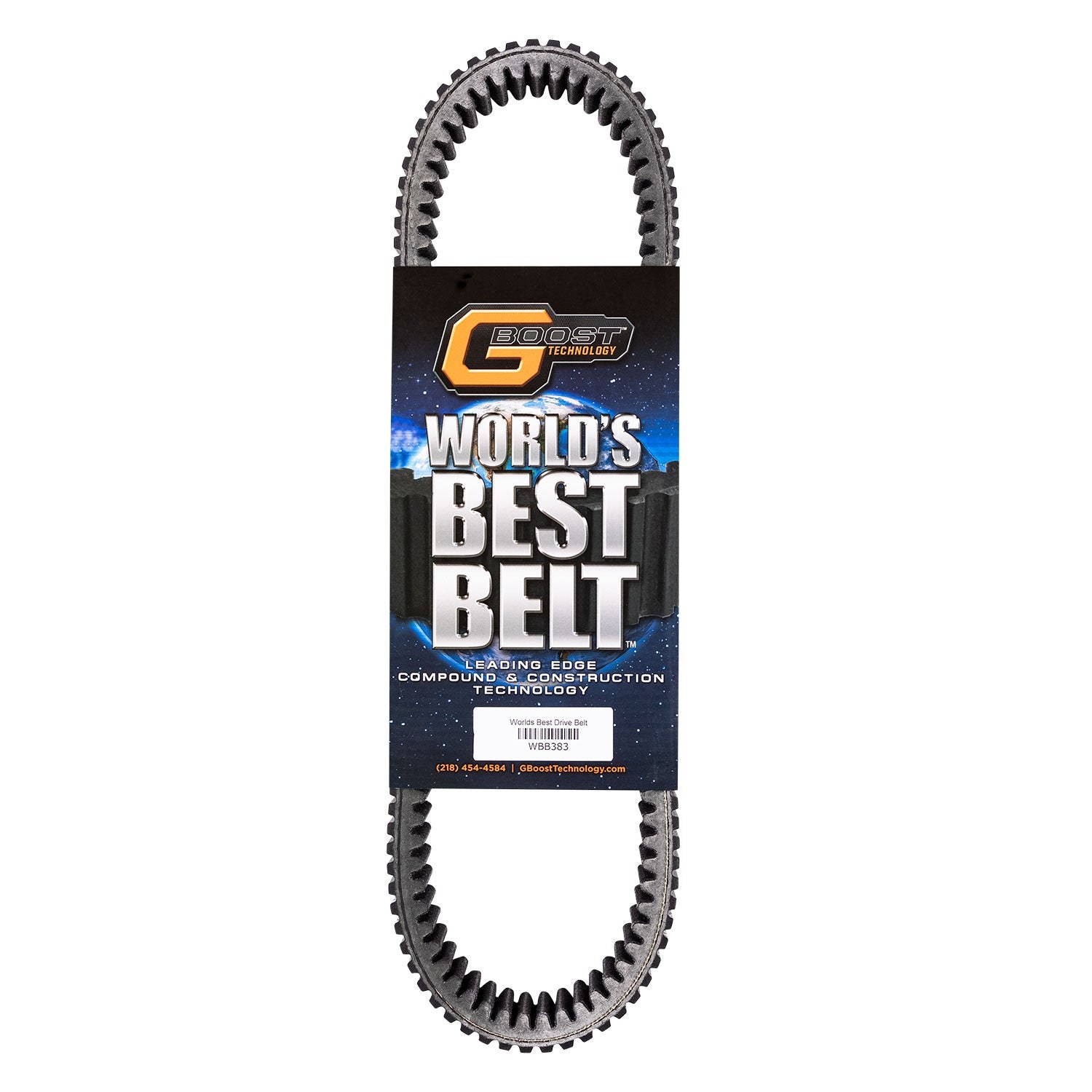 Correa de transmisión reforzada G Boost WBB383 para Can-Am Maverick X3